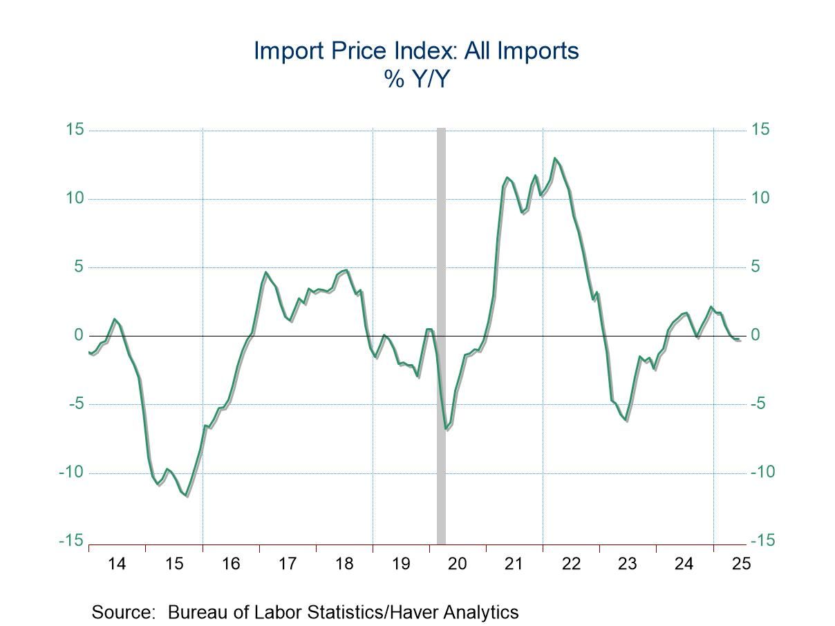 U.S. Import Prices Edged Up and Export Prices Rebounded in June